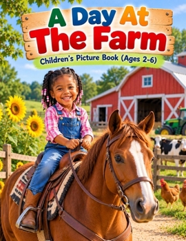 Paperback A Day At The Farm: Children's Picture Book (Ages 2-6) Book
