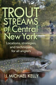Paperback Trout Streams of Central New York Book