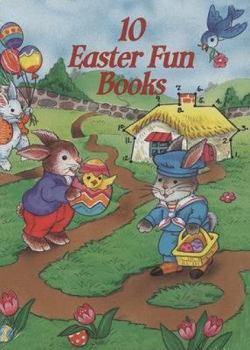 Paperback 10 Easter Fun Books: Stickers, Stencils, Tattoos and More [With * and * and *] Book