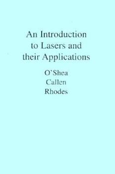 Paperback An Introduction to Lasers and Their Applications Book