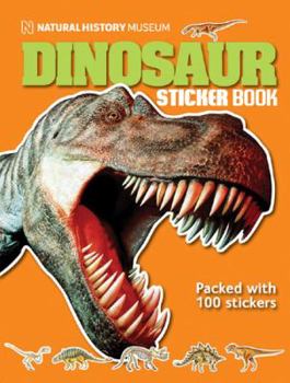 Paperback Dinosaur Sticker Book (Natural History Museum) Book