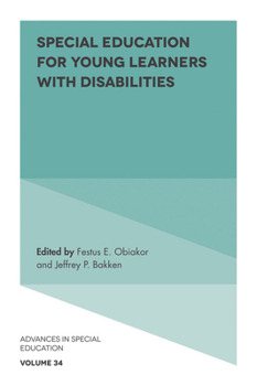 Hardcover Special Education for Young Learners with Disabilities Book