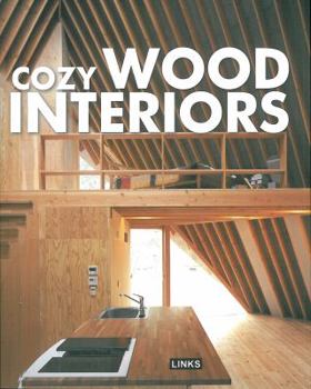 Paperback Cozy Wood Interiors Book