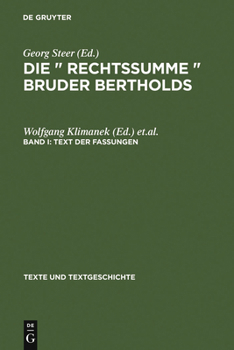 Hardcover Text Der Fassungen [German] Book