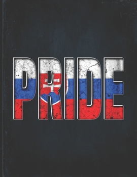 Pride: Slovakia Heritage Gift for Slovak Coworker from Bratislava  Undated Planner Daily Weekly Monthly Calendar Organizer Journal