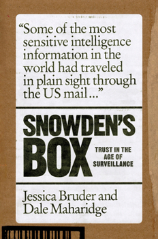 Hardcover Snowden's Box: Trust in the Age of Surveillance Book