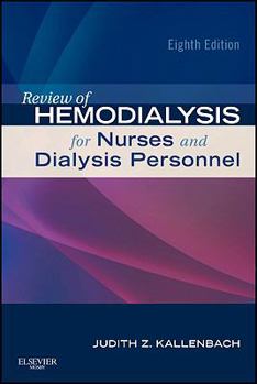 Paperback Review of Hemodialysis for Nurses and Dialysis Personnel Book