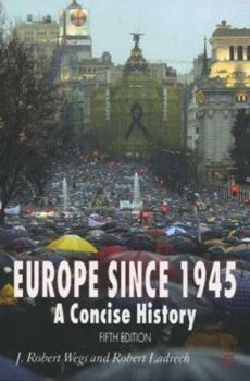 Paperback Europe Since 1945: A Concise History Book