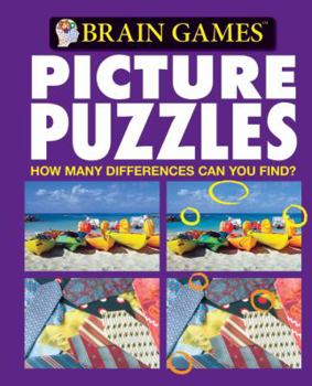 Spiral-bound Brain Games - Picture Puzzles #9: How Many Differences Can You Find?: Volume 9 Book