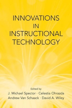 Hardcover Innovations in Instructional Technology: Essays in Honor of M. David Merrill Book