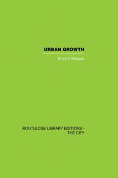 Paperback Urban Growth: An Approach Book
