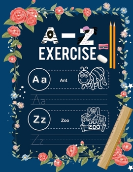Alphabet a-Z Exercise with Cartoon and Practice Paper : Cartoon Pictures Alphabet Letters Met Cartoon Photos (English Alphabets a-Z ... and Coloring ... Worksheets) Handwriting Practice Paper