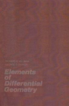 Paperback Elements of Differential Geometry Book