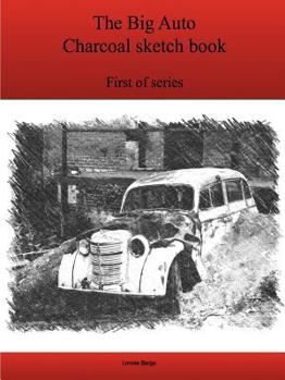 Paperback The First Big Auto Charcoal sketch book series Book