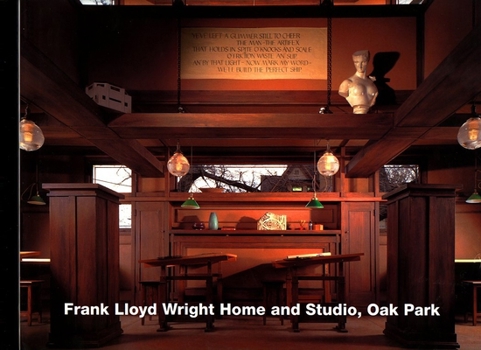 Hardcover Frank Lloyd Wright Home and Studio, Oak Park (Opus 23) Book