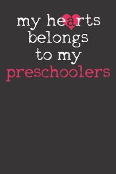 Paperback Notebook: Pre-K Pre School Teacher Preschooler Book