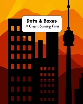 Paperback Dots & Boxes A Classic Strategy Game: Large and Small Playing Squares, Big Book Dot to Dot Grid, Game of Dots, Boxes, Dot and Line, Pigs in a Pen, Bla Book