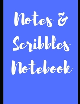 Paperback Notes & Scribbles Notebook Book