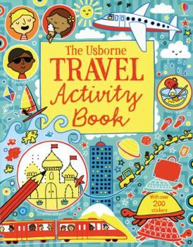 Paperback The Usborne Travel Activity Book