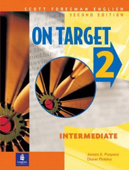 Paperback On Target 2, Intermediate, Scott Foresman English Workbook Book