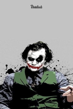 The Jocker Design 8  Notebook Comics For Jocker Fans and Lovers: Lined Notebook / Journal Gift, 120 Pages, 6x9, Soft Cover, Matte Finish