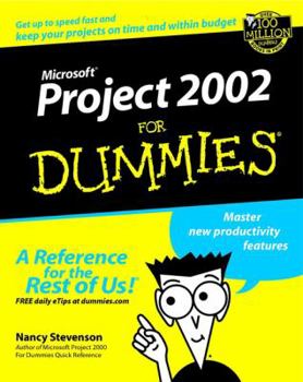 Paperback Microsoft. Project 2002 for Dummies. Book