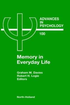 Hardcover Memory in Everyday Life: Volume 100 Book
