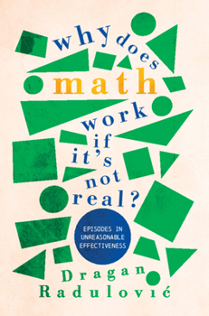 Hardcover Why Does Math Work ... If It's Not Real? Book