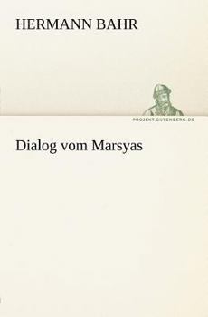 Paperback Dialog Vom Marsyas [German] Book