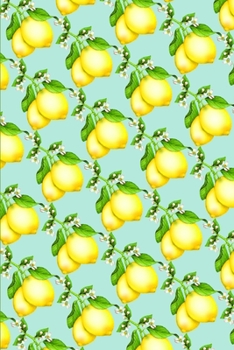 Paperback Recipe Journal: My Little Lemon Drop Cookbook Kitchen Notebook Book