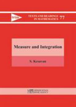 Hardcover Measure and Integration (Texts and Readings in Mathematics) Book