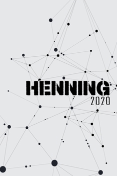 Terminkalender 2020: F�r Henning personalisierter Taschenkalender und Tagesplaner ca DIN A5 376 Seiten 1 Seite pro Tag Tagebuch Wochenplaner