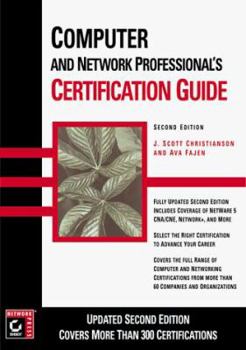 Paperback Computer and Network Professional's Certification Guide Book