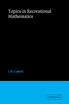 Paperback Topics in Recreational Mathmatics Book