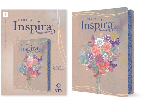 Imitation Leather Biblia Inspira Ntv Con Filament (Sentipiel, Acuarela Rosa) [Spanish] Book