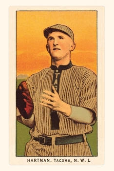 Paperback Vintage Journal Early Baseball Card, Hartman Book