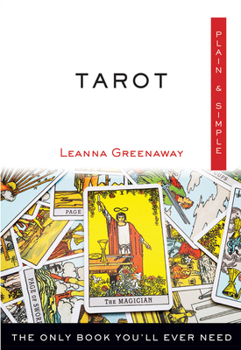 Paperback Tarot Plain & Simple: The Only Book You'll Ever Need Book