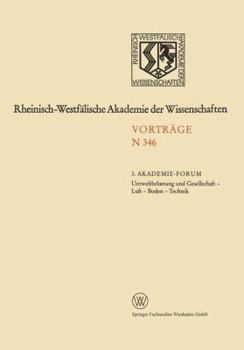Paperback Umweltbelastung Und Gesellschaft -- Luft -- Boden -- Technik [German] Book