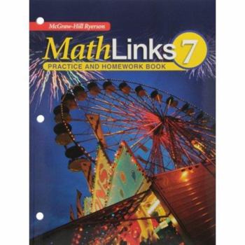 Paperback MathLinks 7 Practice and Homework Book
