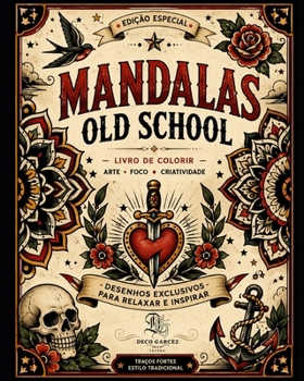 Paperback Mandalas Old School (Portuguese Edition) [Portuguese] Book