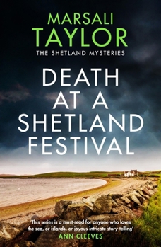 Paperback Death at a Shetland Festival Book