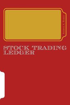 Paperback Stock Trading Ledger Book