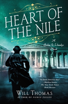 Hardcover Heart of the Nile: A Barker & Llewelyn Novel Book
