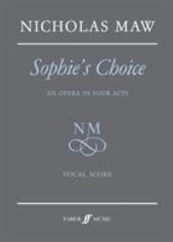 Paperback Sophie's Choice: Vocal Score Book
