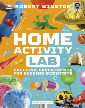 Hardcover Home Activity Lab: Exciting Experiments for Budding Scientists Book