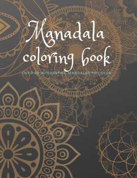 Paperback Coloring book For adults: Stress Relieving Mandala Design: Colouring book, creative book to color Book