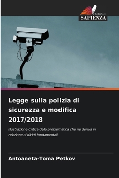Paperback Legge sulla polizia di sicurezza e modifica 2017/2018 [Italian] Book
