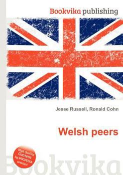 Paperback Welsh Peers Book