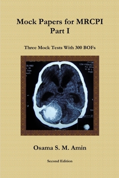Paperback Mock Papers for MRCPI part I Book