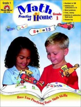 Paperback Math Practice at Home, Grade 1 Book